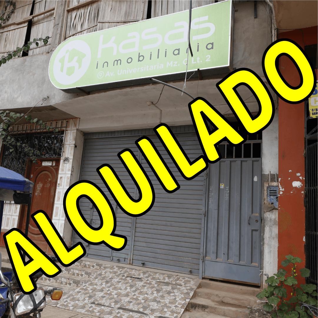 SE ALQUILA LOCAL PARA OFICINA, BARBERIA, ETC. AL COSTADO DE TOTTUS - PUCALLPA