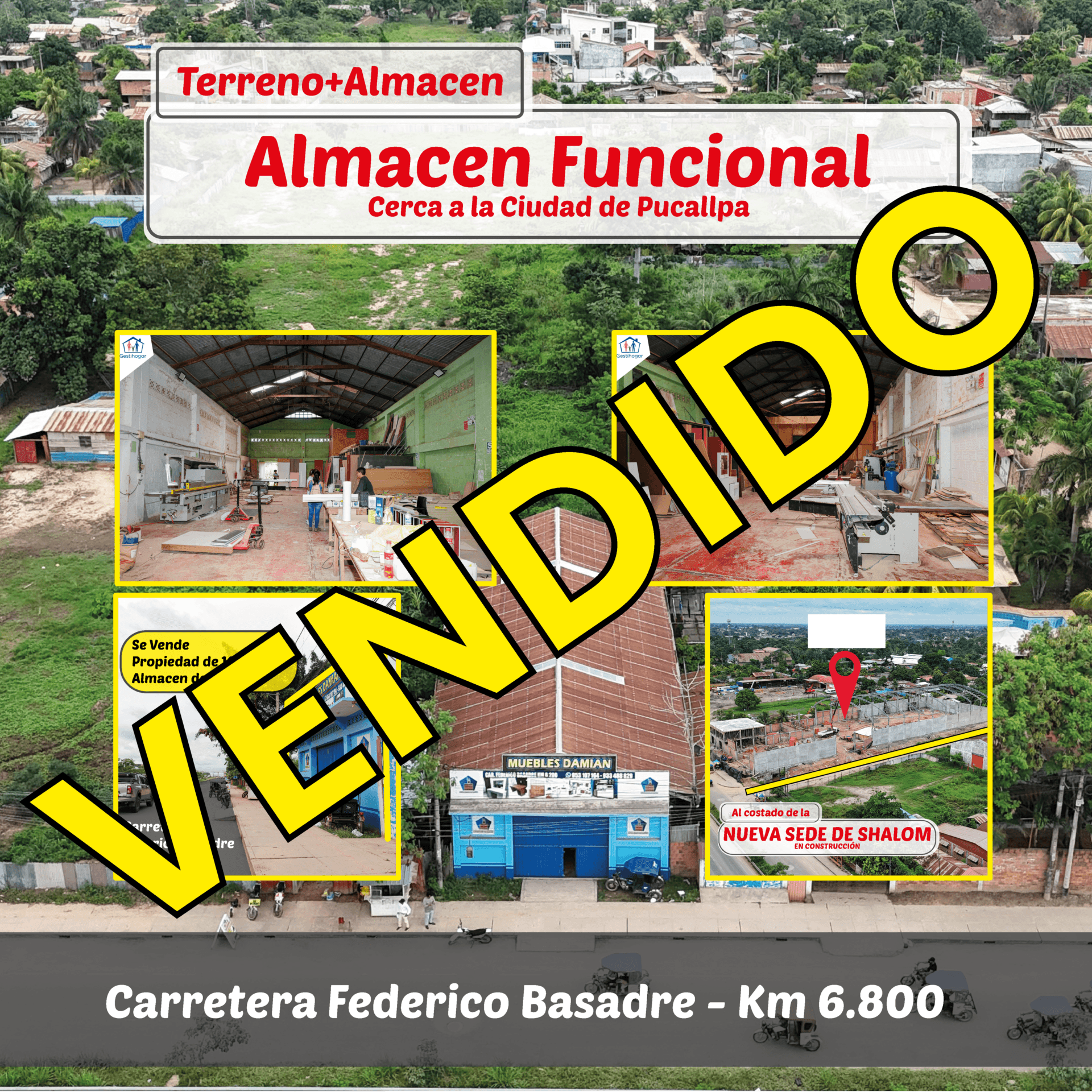 En Venta Almacen de 1040 M2