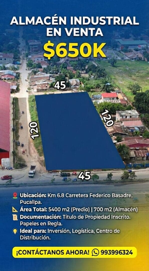 SE VENDE ALMACEN EN AVENIDA PRINCIPAL. PUCALLPA CARRETERA FEDERICO BASADRE  — foto 3
