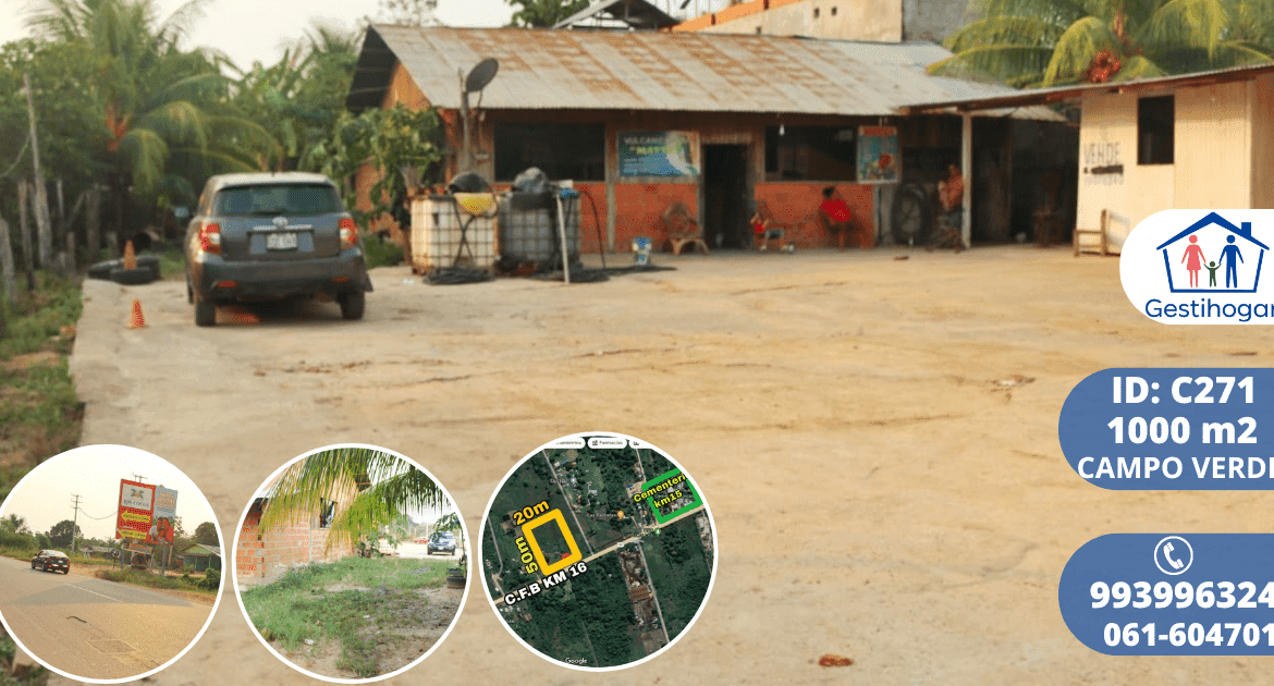 SE VENDE TERRENO EN PUCALLPA AMPLIO MIL METROS CUADRADOS — foto 2