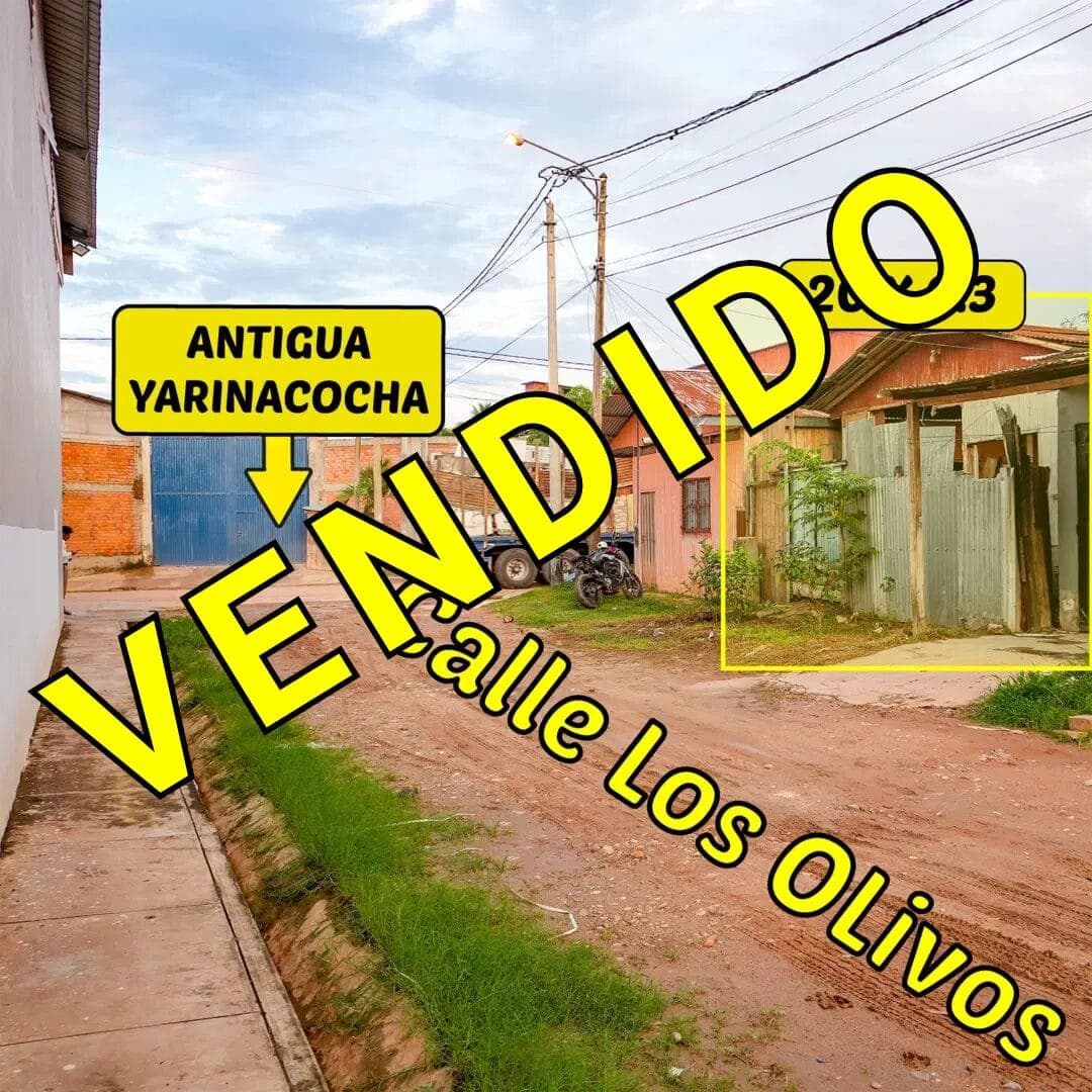GRAN OPORTUNIDAD SE VENDE TERRENO DE 120 M2 PUCALLPA