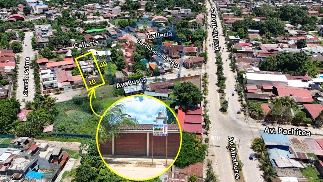 Venta de Casa en Pucallpa, Av Purús -Ref. Av Miraflores — foto 4