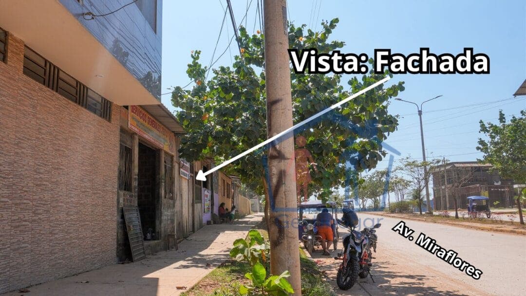 Terreno Comercial Av. Miraflores 300m2 Pucallpa