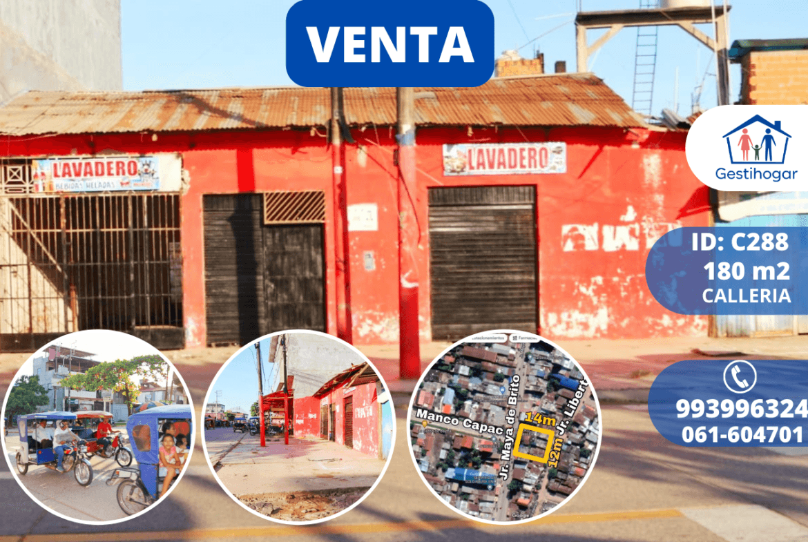SE VENDE TERRENO COMERCIAL EN EL CENTRO DE LA CIUDAD -PUCALLPA