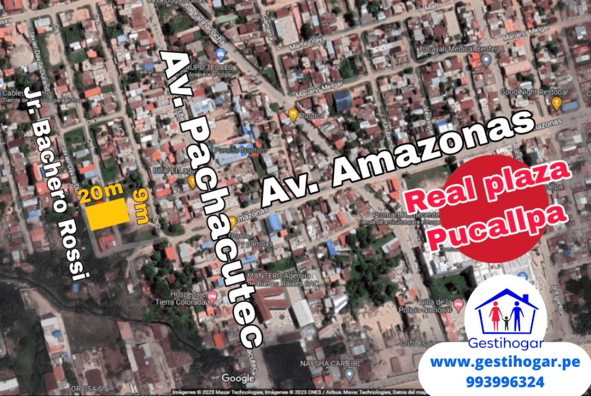 SE VENDE TERRENO EN PUCALLPA CERCA A REAL PLAZA
