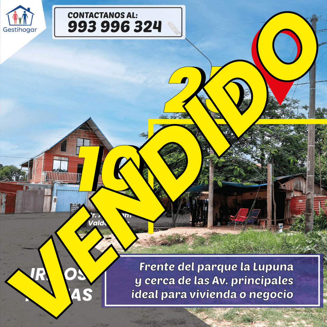 🚨𝐄𝐧 𝐯𝐞𝐧𝐭𝐚 𝐭𝐞𝐫𝐫𝐞𝐧𝐨 𝐞𝐧 𝐞𝐬𝐪𝐮𝐢𝐧𝐚 𝐩𝐚𝐫𝐪𝐮𝐞 𝐥𝐚 𝐋𝐮𝐩𝐮𝐧𝐚.🚨