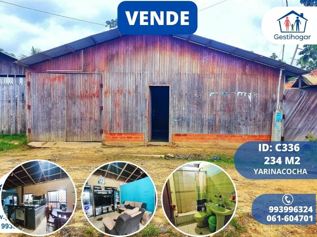 SE VENDE CASA AMPLIA EN PUCALLPA (235 M2)